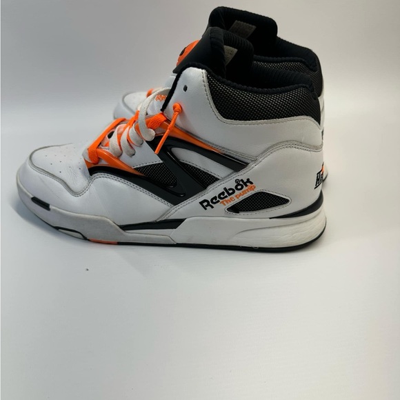 Reebok Pump Omni Zone 2 OG White Orange Black Mens Size 11 - Picture 5 of 7